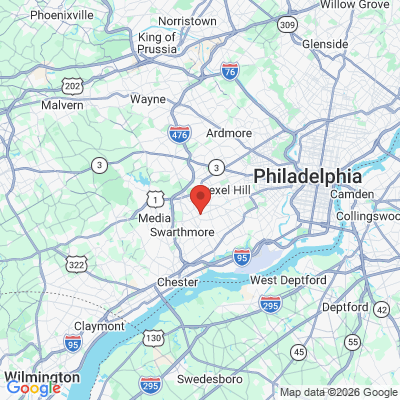 Map to  office in Springfield, PA