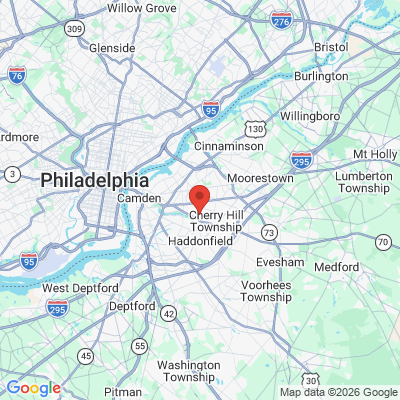 Map to  office in Cherry Hill, NJ