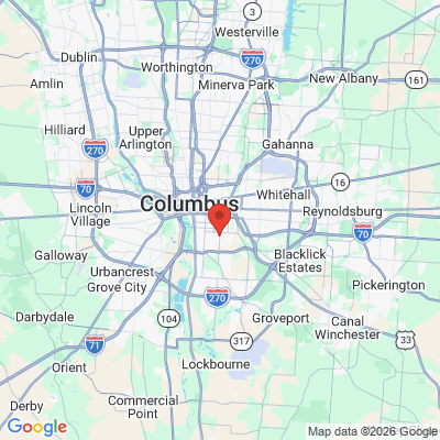 Map to  office in Southmoor Dental Group