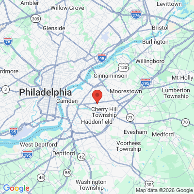 Map to  office in Cherry Hill, NJ