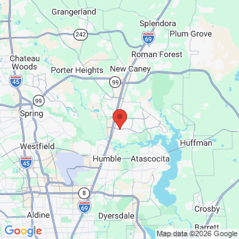 Map to Kevin Burke DDS office in Houston, TX