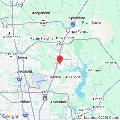 Map to  office in Kingwood, TX