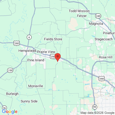 Map to  office in Waller, TX