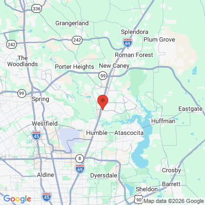 Map to  office in Kingwood, TX