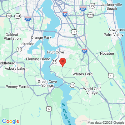 Map to  office in Saint Johns, FL