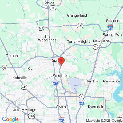 Map to  office in Spring, TX