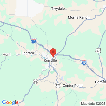 Map to Collins Neil P DDS office in Kerrville, TX
