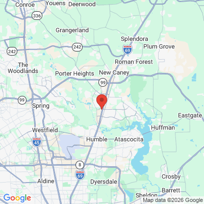 Map to  office in Kingwood, TX