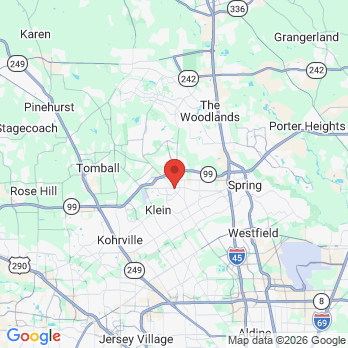 Map to Mona Dental for Kids office in Spring, TX