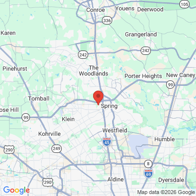 Map to  office in Spring, TX
