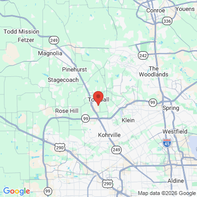 Map to  office in Tomball, TX