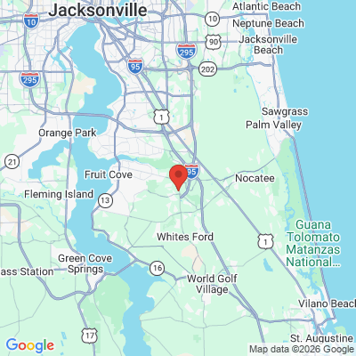 Map to  office in Saint Johns, FL