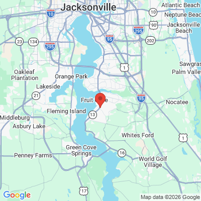 Map to  office in Saint Johns, FL