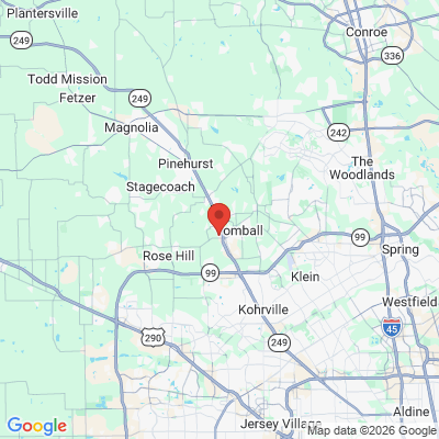 Map to  office in Tomball, TX