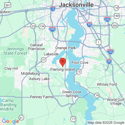 Map to  office in Fleming Island, FL