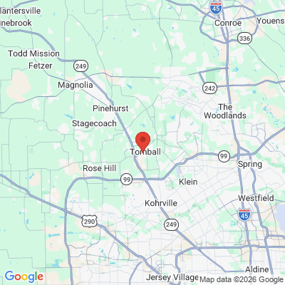 Map to  office in Tomball, TX