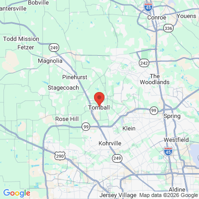 Map to  office in Tomball, TX