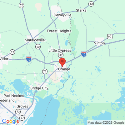 Map to  office in Orange, TX