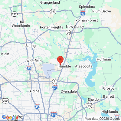 Map to  office in Humble, TX