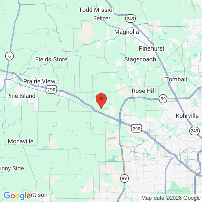 Map to  office in Hockley, TX