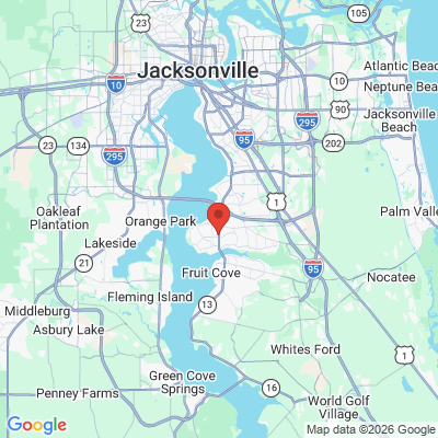 Map to  office in Jacksonville, FL