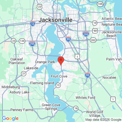Map to  office in Jacksonville, FL