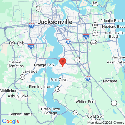 Map to  office in Jacksonville, FL