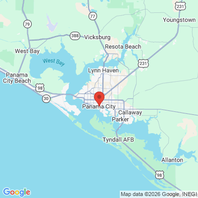 Map to  office in Panama City, FL