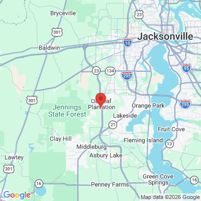 Map to  office in Orange Park, FL