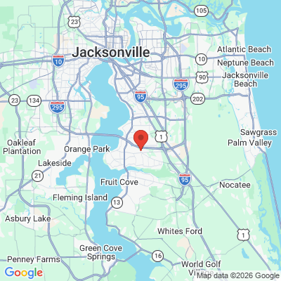 Map to  office in Jacksonville, FL