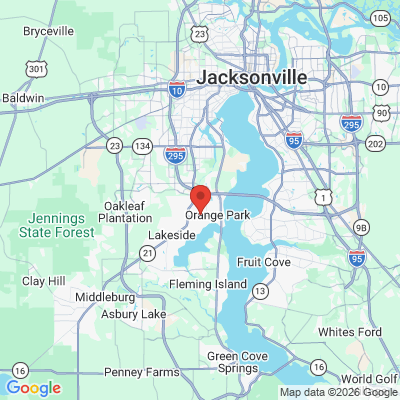 Map to  office in Orange Park, FL