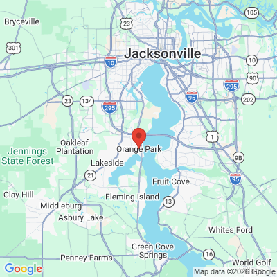 Map to  office in Orange Park, FL