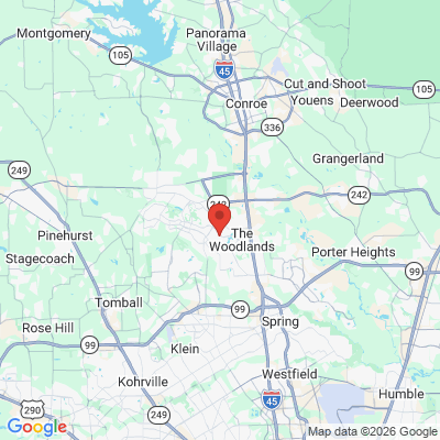 Map to  office in The Woodlands, TX