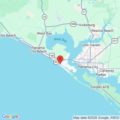 Map to  office in Panama City Beach, FL