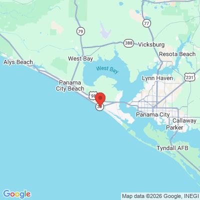 Map to  office in Panama City Beach, FL