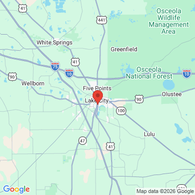 Map to  office in Lake City, FL