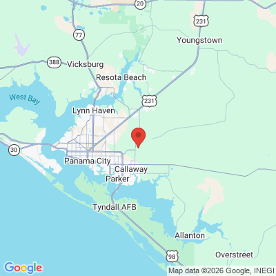 Map to  office in Panama City, FL