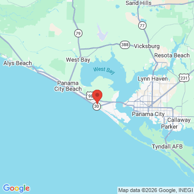 Map to  office in Panama City Beach, FL
