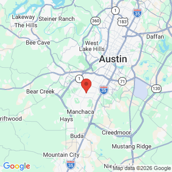 Map to Grand Oaks Dentistry office in Austin, TX