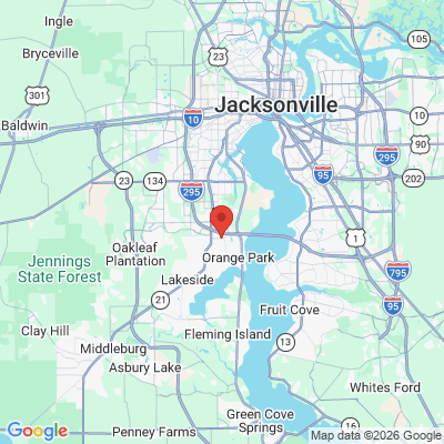 Map to  office in Orange Park, FL