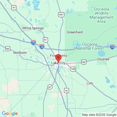 Map to  office in Lake City, FL
