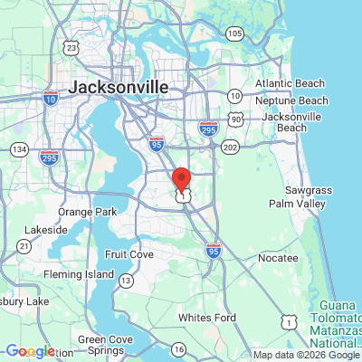 Map to  office in Jacksonville, FL