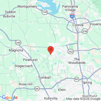 Map to Sterling Ridge Cosmetic & Family Dentistry office in The Woodlands, TX