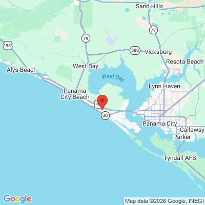 Map to  office in Panama City Beach, FL