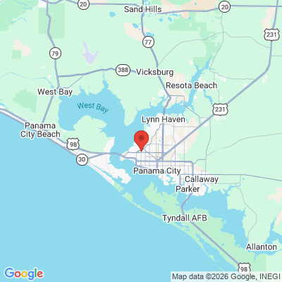 Map to  office in Panama City, FL