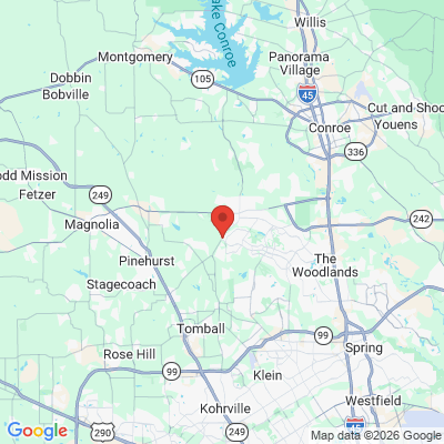 Map to  office in The Woodlands, TX