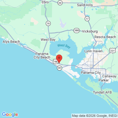 Map to  office in Panama City Beach, FL