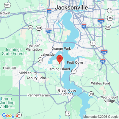 Map to  office in Fleming Island, FL