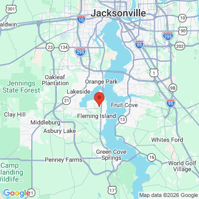 Map to  office in Orange Park, FL