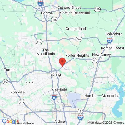 Map to  office in Spring, TX
